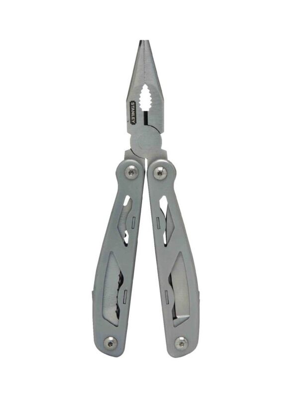 Stanley 12-In-1 Multi-Tool Plier, 6.5 Inch, Silver