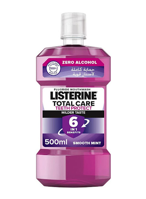 

Listerine Total Care Milder Taste Mouthwash, 500ml