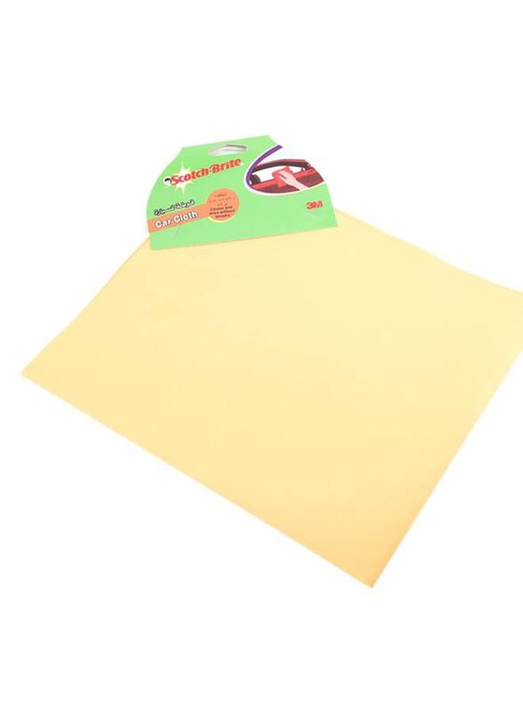 3M 1-Piece Car Cloth, Yellow