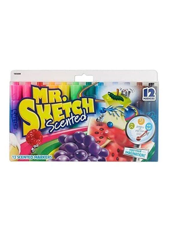 

Mr. Sketch Scented Markers, 12 Piece, Multicolour