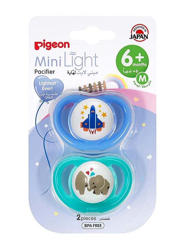 

Pigeon Minilight Pacifier Twin, Multicolour