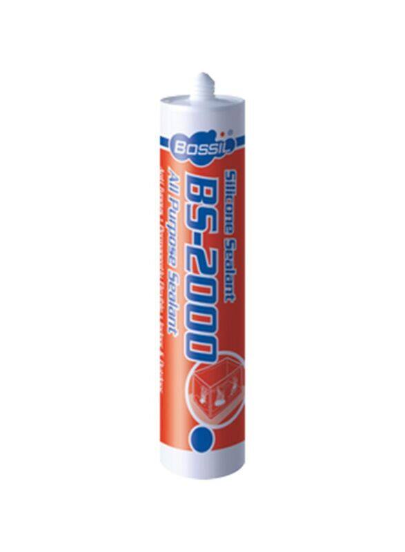 

Bossil 300ml Silicone Adhesive Sealant, Clear