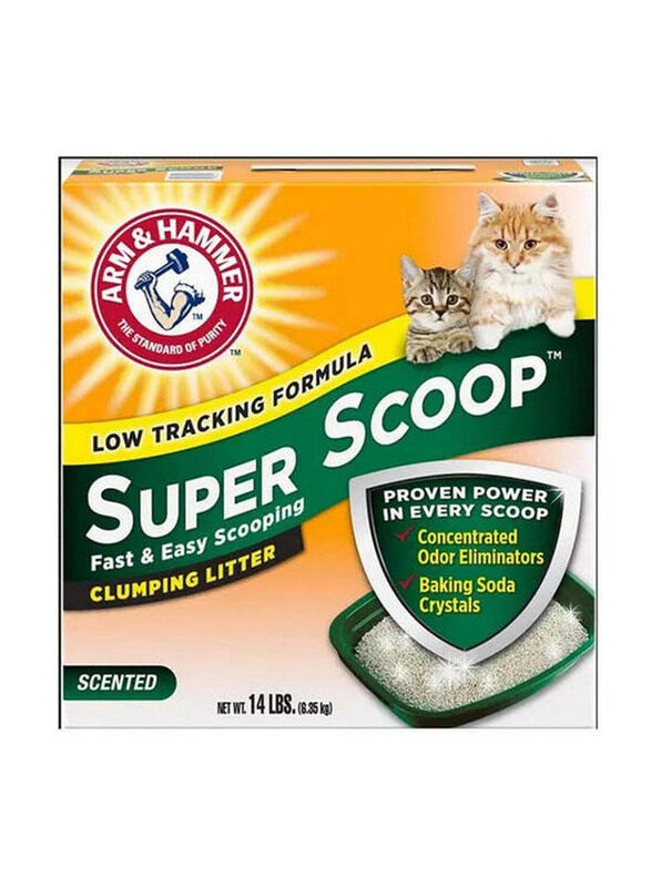 

Arm & Hammer Super Scoop Clumping Litter Fresh Scent, 6.35 Kg