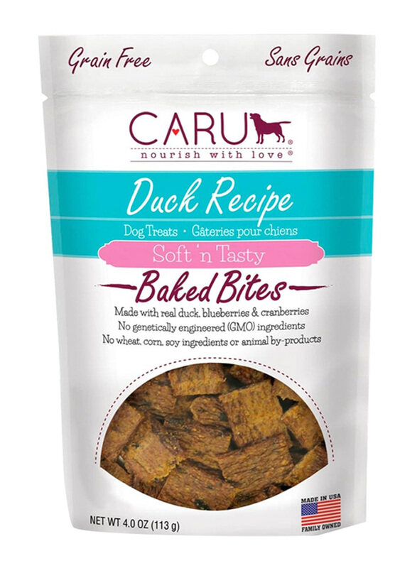 

Caru Soft N’ Tasty Baked Bites Dry Dog Food with Duck Recipe, 113g