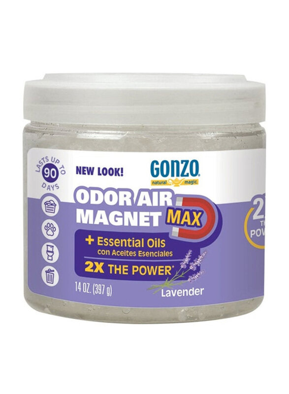 

Gonzo Naturally Pure Odor Removing Gel Lavender, Purple