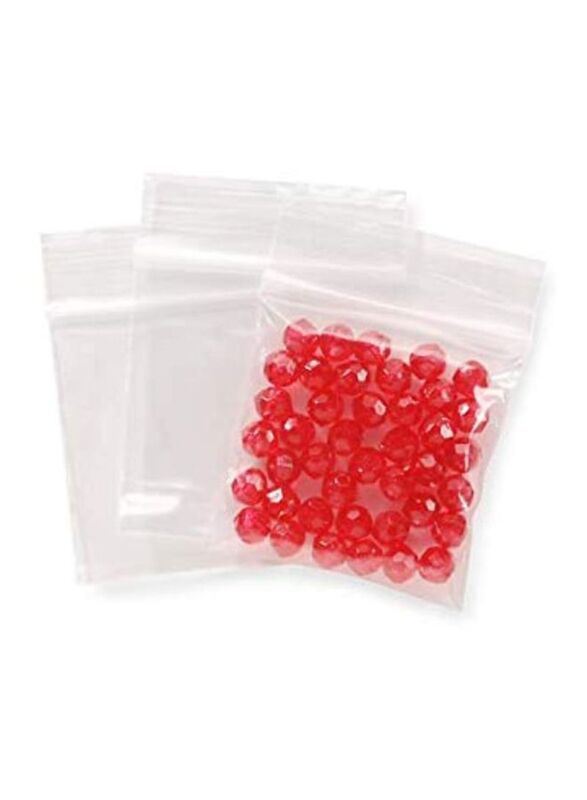 Darice Reclosable Storage Bags, Clear, 100 Pieces