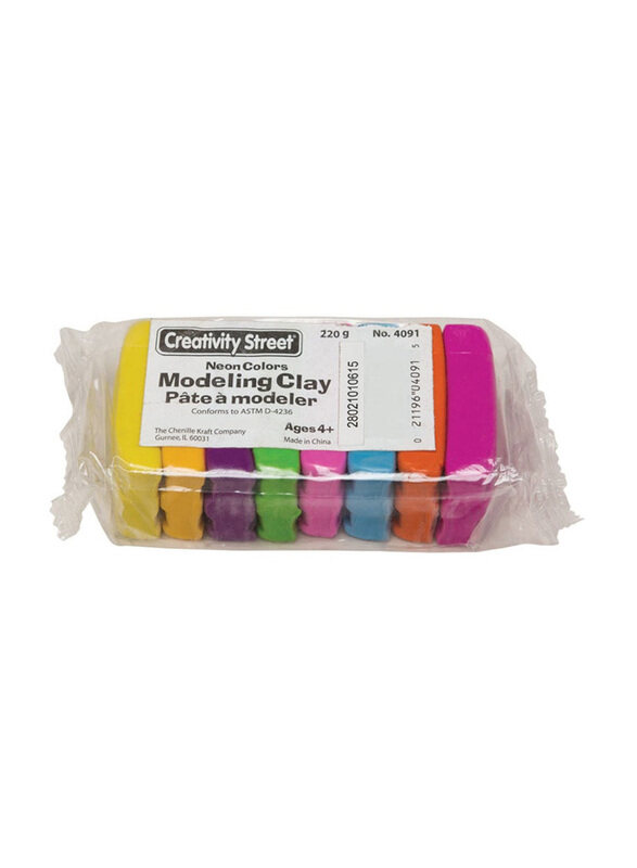 

Creativity Street Modelling Clay, 8 Pieces, Multicolour