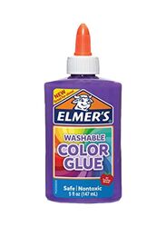 Elmer's Washable Colour Glue, 147ml, Purple