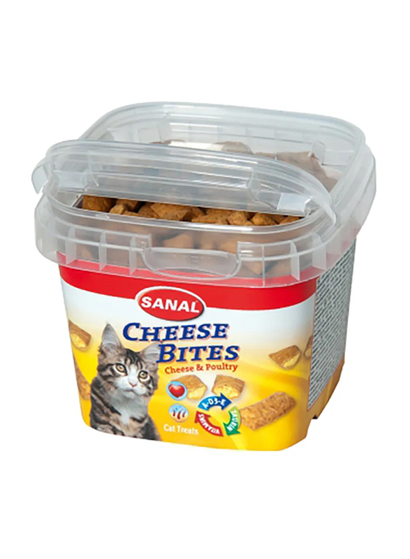 Sanal Cheese Bites Dry Cat Food, 75 grams