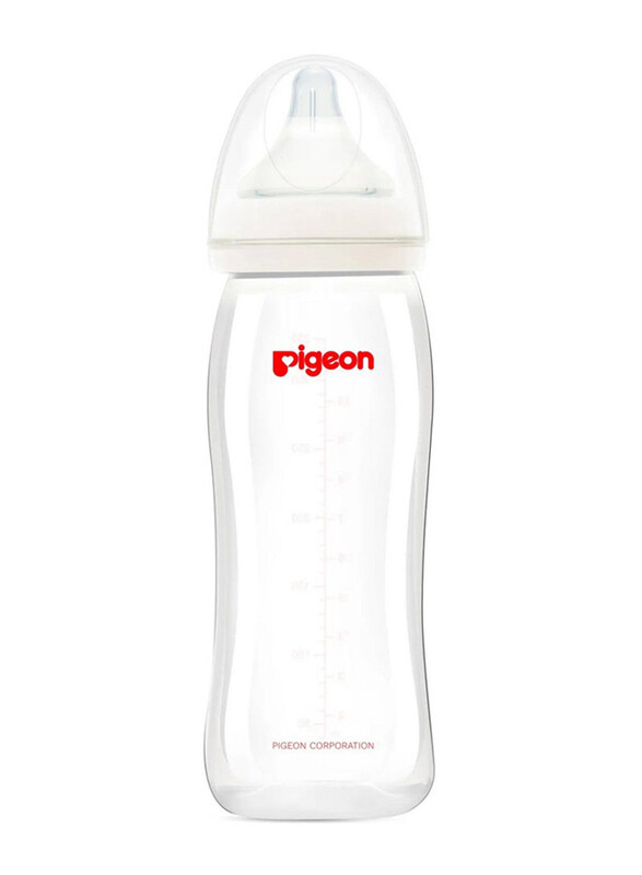 

Pigeon Softouch Clinically Tested PP Bottle, 330ml, Clear