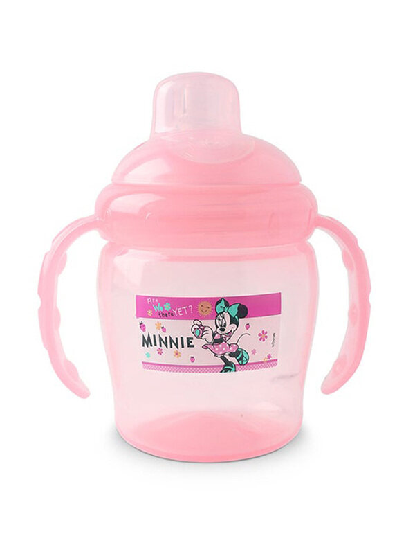 

Disney Minnie Mouse Spout Cup With Handle, 250ml, Pink