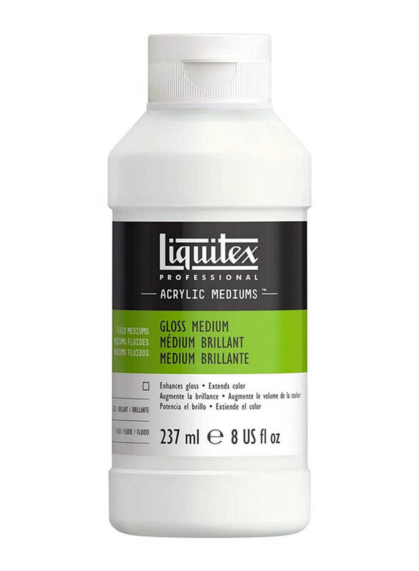 

Liquitex Professional Fluid Gloss Medium, 237ml, Clear