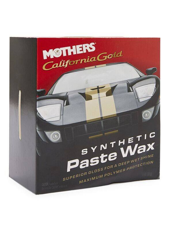 Mothers 311gm California Gold Synthetic Paste Wax, Red/Gold