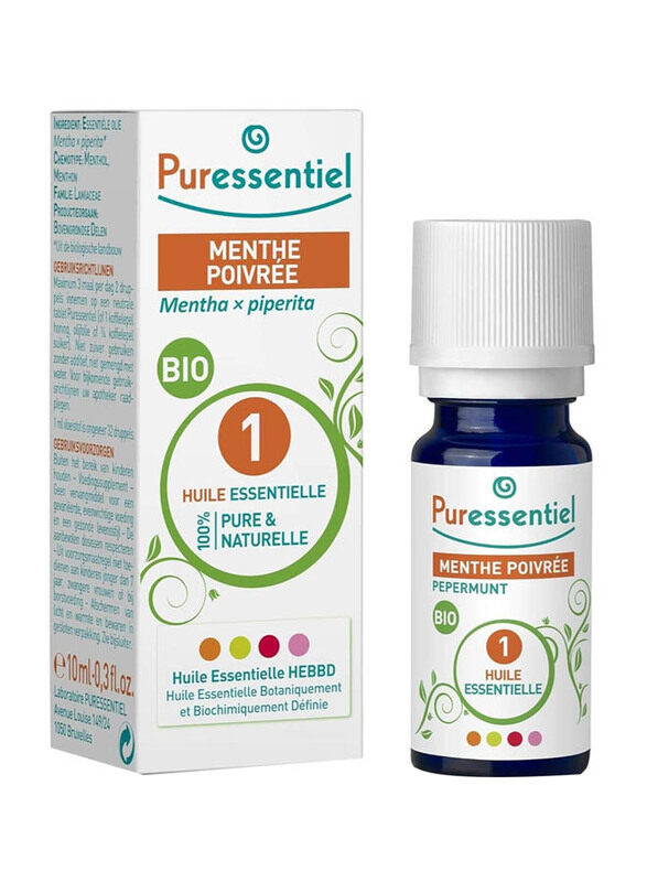 

Puressentiel Organic Peppermint Essential Oil, 10ml