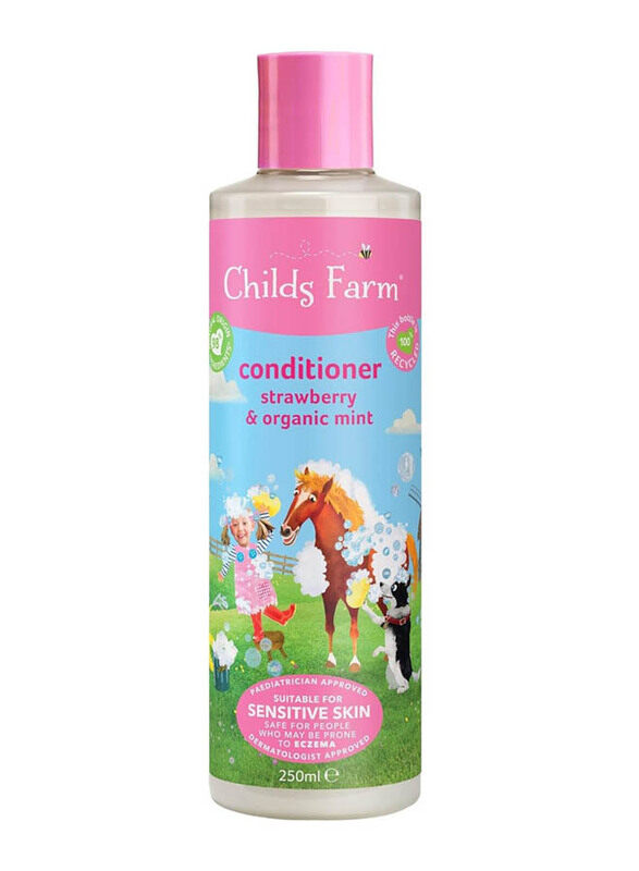 

Childs Farm 250ml Strawberry & Organic Mint Conditioner, One Color