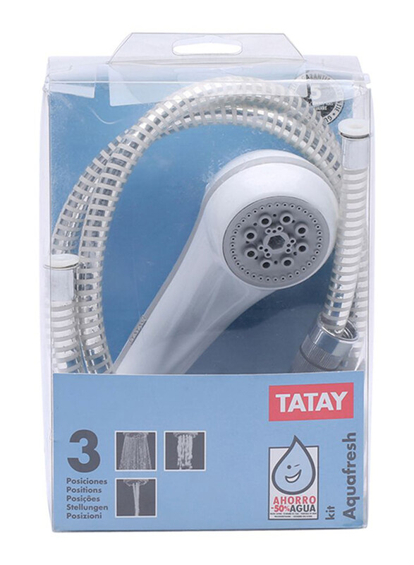 

Tatay 3-Meter Complete Aquafresh Shower Kit, White