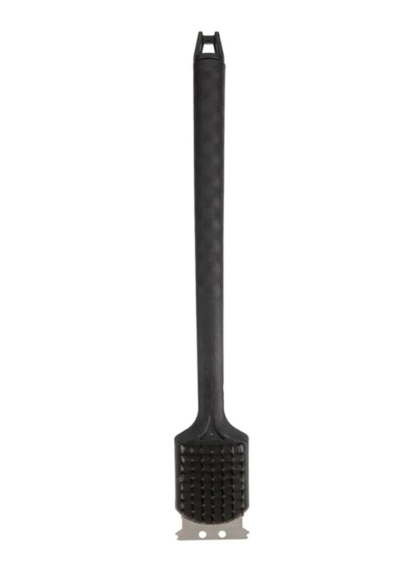 GrillPro Deluxe Long Handle Grill Brush, 27 cm, Black