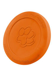 West Paw Zisc Dog Chew Toy Disc, Orange