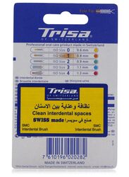 Trisa Interdental Brush, 0.8mm, Orange/White