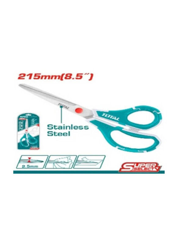 

Total 215mm Scissor, THSCRS-811002, Multicolour