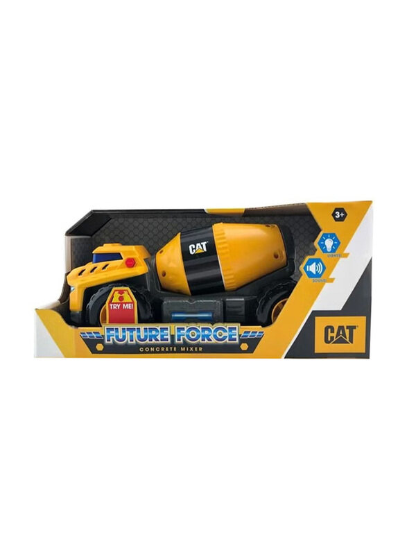 

Cat Lights & Sound Future Force Battery Operated Concrete Mixer, Ages 3+