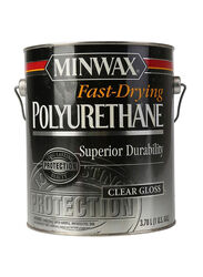 Minwax Fast-Drying Polyurethane Protective Finish, 3800ml, Clear Gloss
