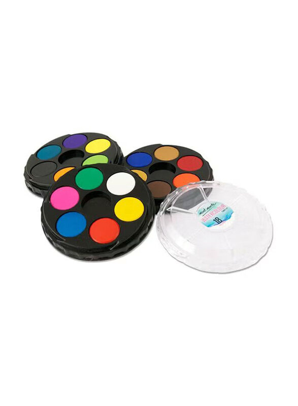 

Mont Marte 18-Colour Water Colour Travel Set, Multicolour