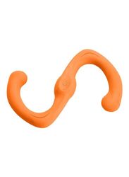 West Paw Bumi S-Shaped Dog Chew Toy, Orange
