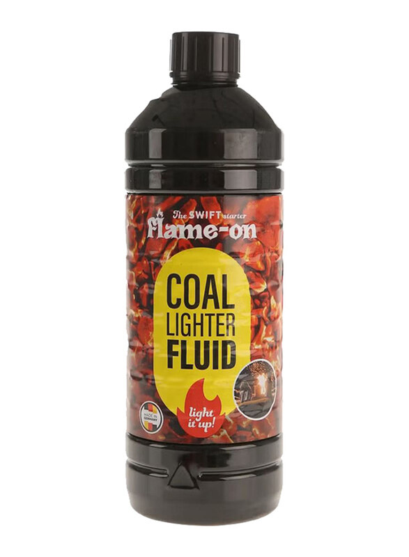 

Flame-On Charcoal Lighter Fluid, 1000ml, Black