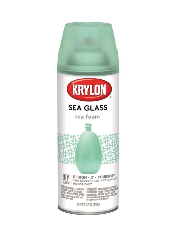 Krylon Sea Glass Spray Paint, 12oz, Sea Foam