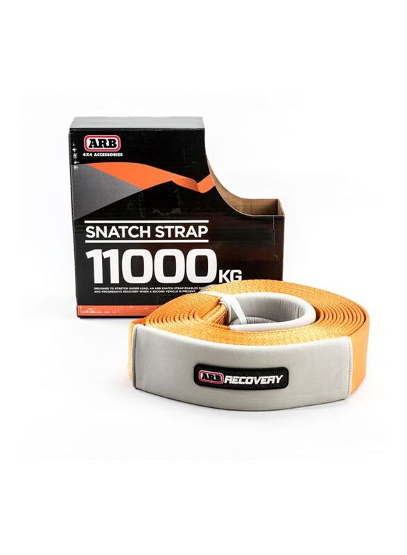 Arb Recovery Snatch Strap, Light Orange