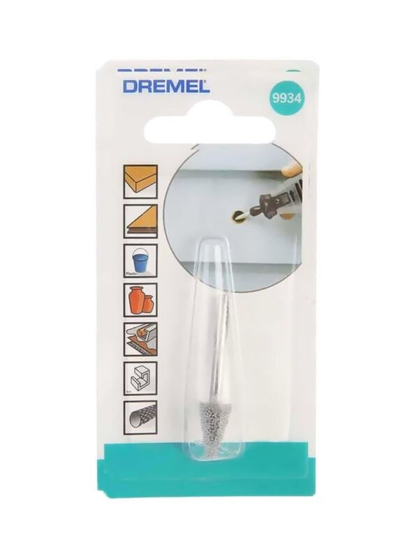 Dremel Structured Tooth Cutter Cone, 7.8mm, Silver