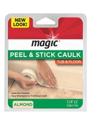 Magic 3.1 cm x 1.5 Inch Peel And Stick Caulk Tape, Almond