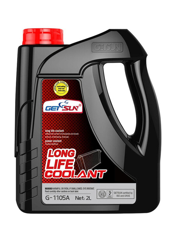 

Getsun 2L Radiator Long Life Coolant, Red