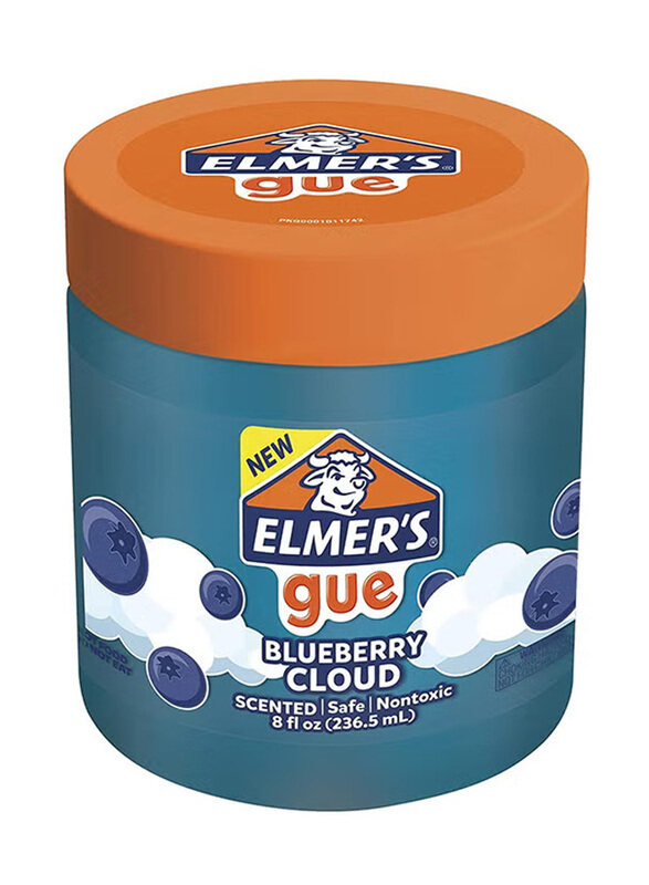 

Elmer's Blueberry Cloud Scented Slime, 236.5ml, Blue