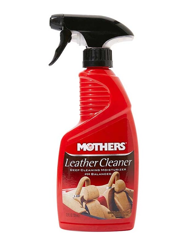 Mothers 355ml Leather Cleaner, Red