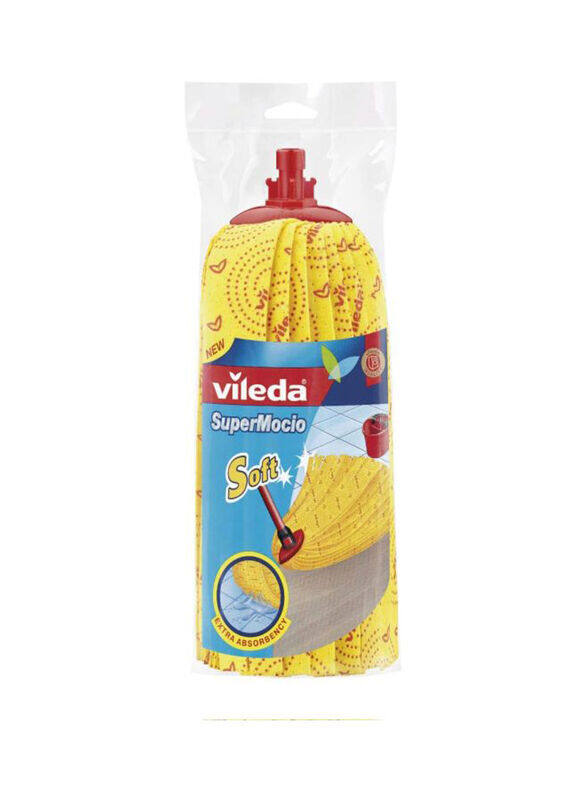 

Vileda Supermocio Soft Floor Mop Refill, Multicolour