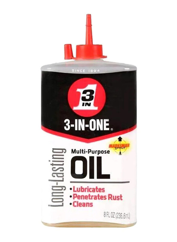 

3-in-1 Multi Purpose Oil, 236 ml, Multicolour