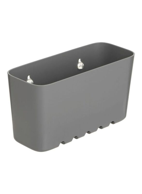 Tatay Cestillo Rectangular Basket Shelf, 20 x 8.5 x 11cm, Grey