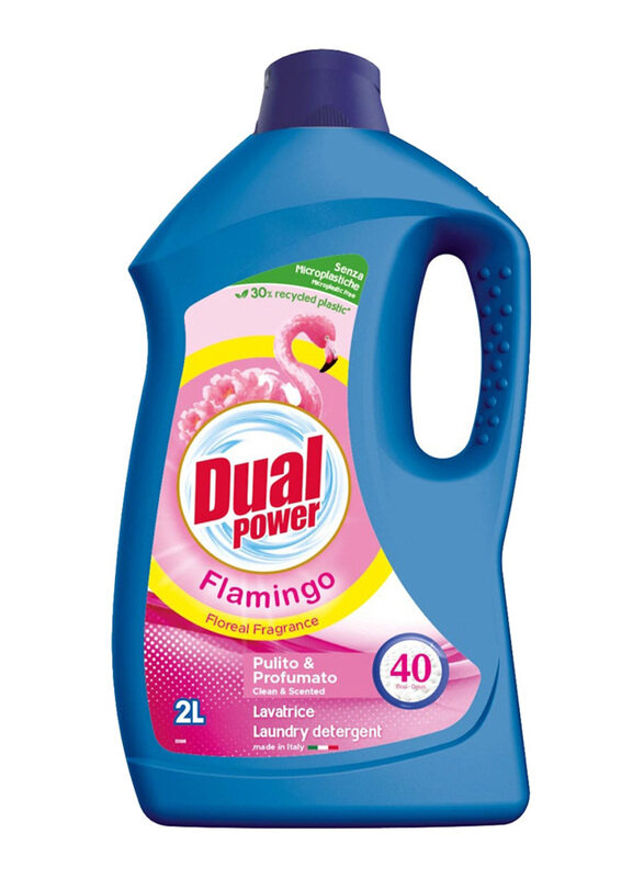 

Dual Power Flamingo Laundry Detergent, 2 Liters