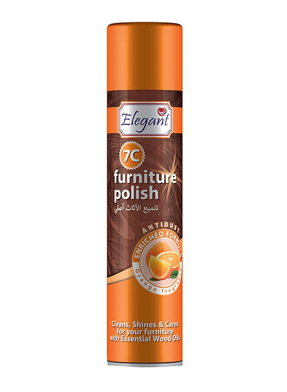 

Elegant Furniture Polish Orange, 300ml, Clear