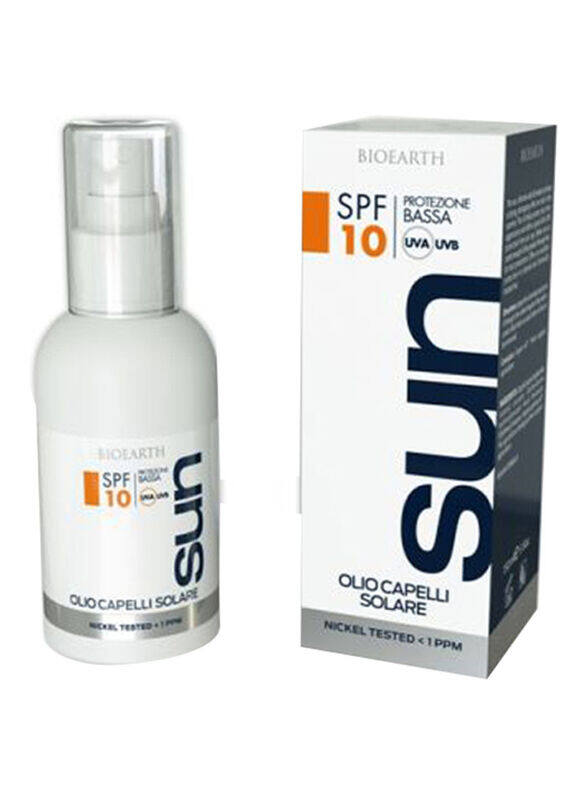 

Bioearth Sun Solar SPF 10 Hair Oil for All Hair Types, 150ml