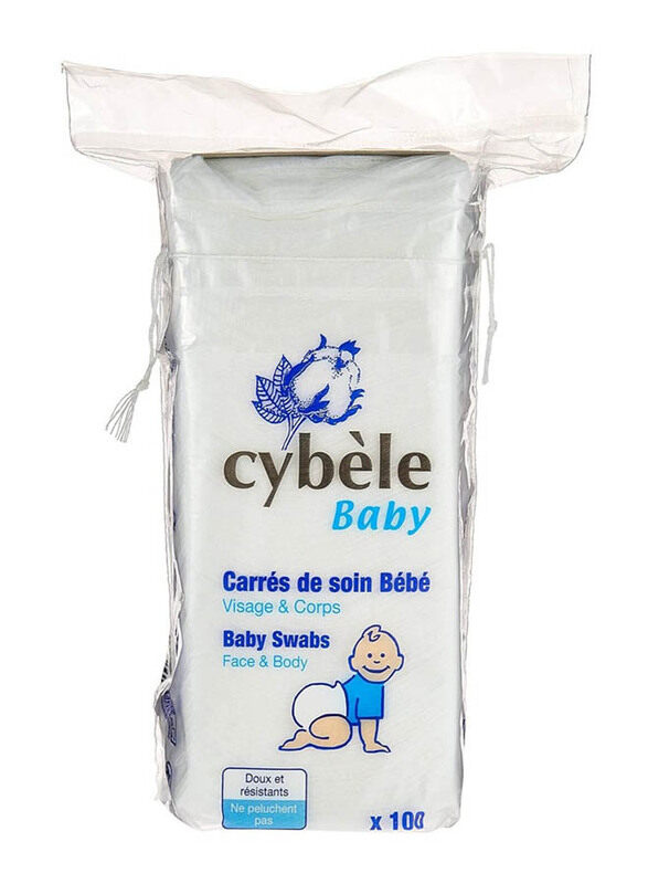 

Cybele 100-Piece Baby Swaps For Face And Body Pack, White