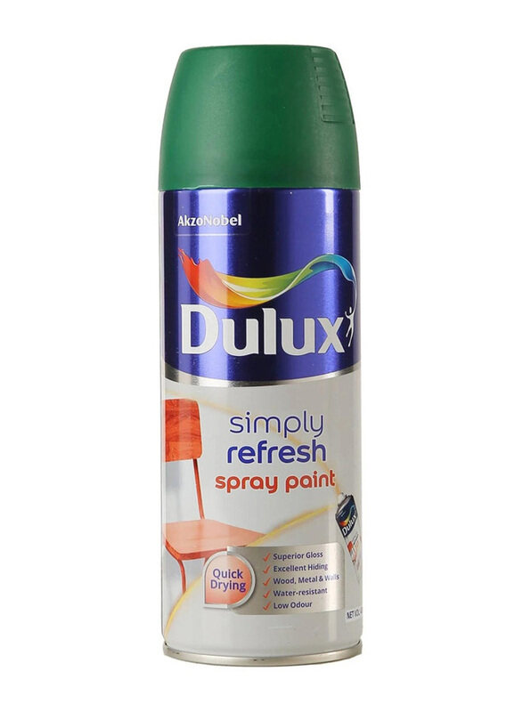 

Dulux Simply Refresh Spray Paint, 400ml, Matt Dark Green