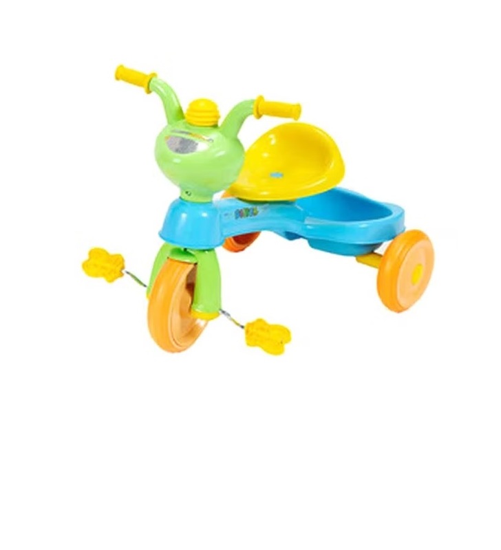 Chamdol Tricycle, Blue/Green/Yellow