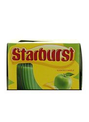 Starburst Apple Scented Candle, Green
