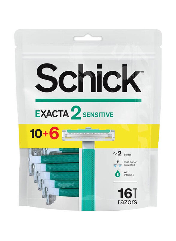 

Schick Exacta 2 Sensitive, 16 Pieces