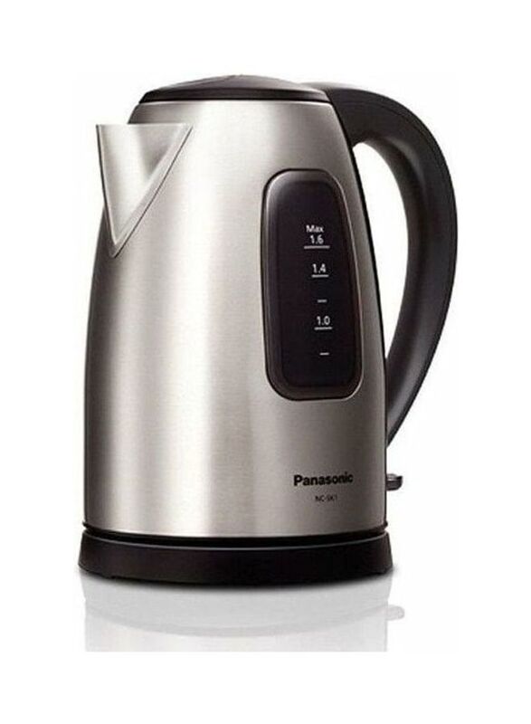 Panasonic 1.6L Stainless Steel Electric Kettle, 1850W, NC-SK1, Silver