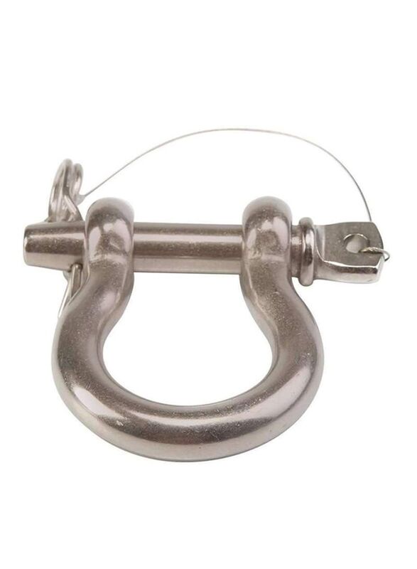 Autoplus Stainless Steel Bow Shackle, 3.25 Ton, Silver