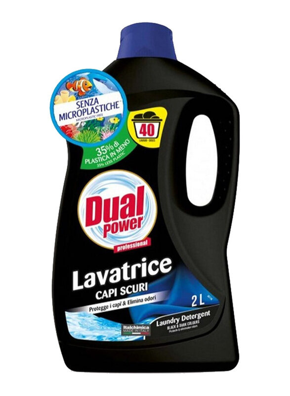 

Dual Power Laundry Detergent for Dark Cloths, 2 Liters